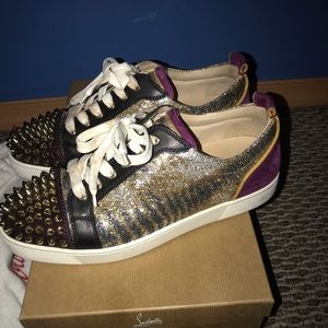 Christian louboutin junior spikes